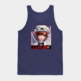 Goth Elf Angel Girl Tank Top